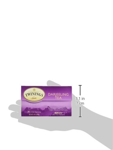 Twinings Darjeeling Black Tea 20 Count Tea Bags Masterfully Blended Since 1706
