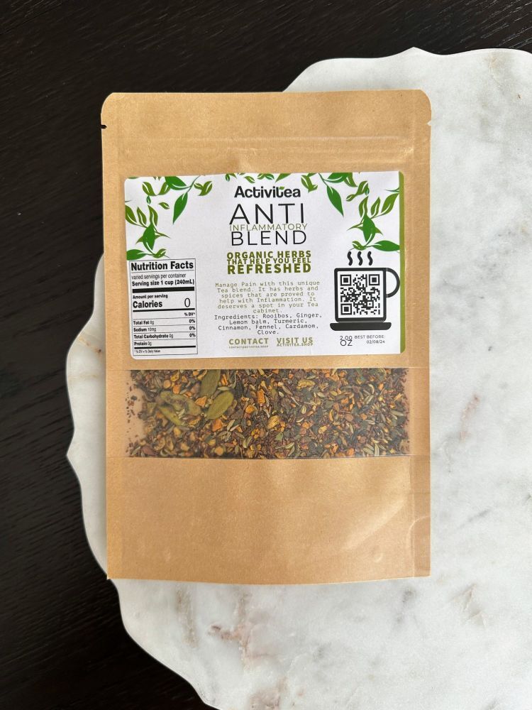 Anti-Inflammatory Blend – 100% Organic Healthy Loose Leaf Handmade No Additives