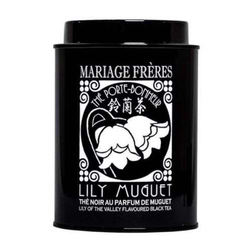 MARIAGE FRERES Lily Muguet Lily of the Valley Flavored Tea 100g Can White Green