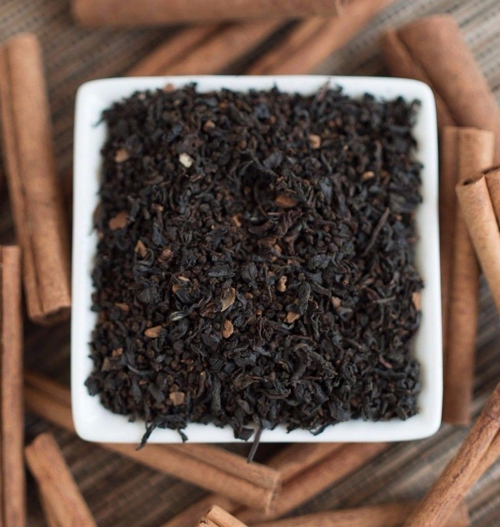 Sweet Cinnamon Black Tea 2 ounce Organic china black tea and smooth cinnamon