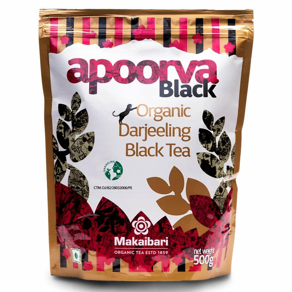2 X Makaibari Darjeeling Tea Apoorva Black Tea Pouch -500 g LONG EXPIRY
