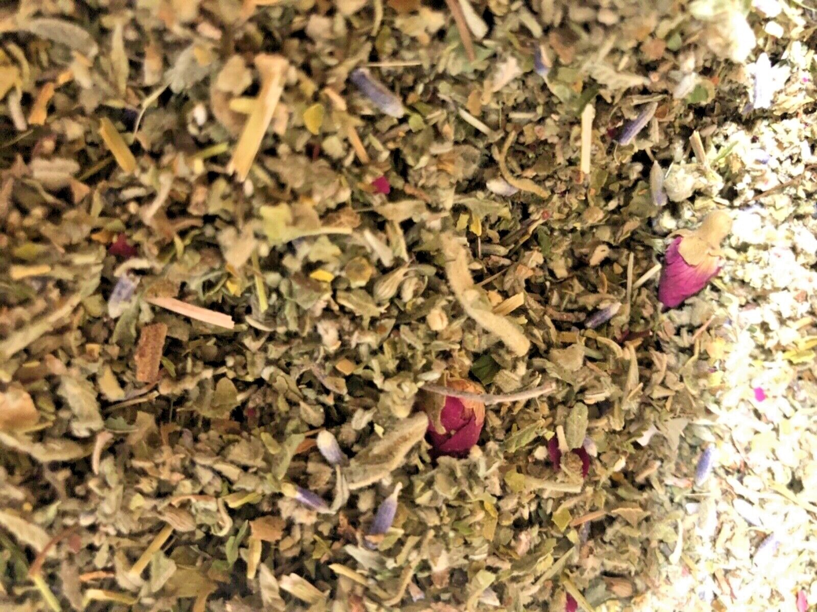 No.58 Blend Lemon Balm Uva Ursi Mullein Lavender Passionflower +Plus More Herbs!