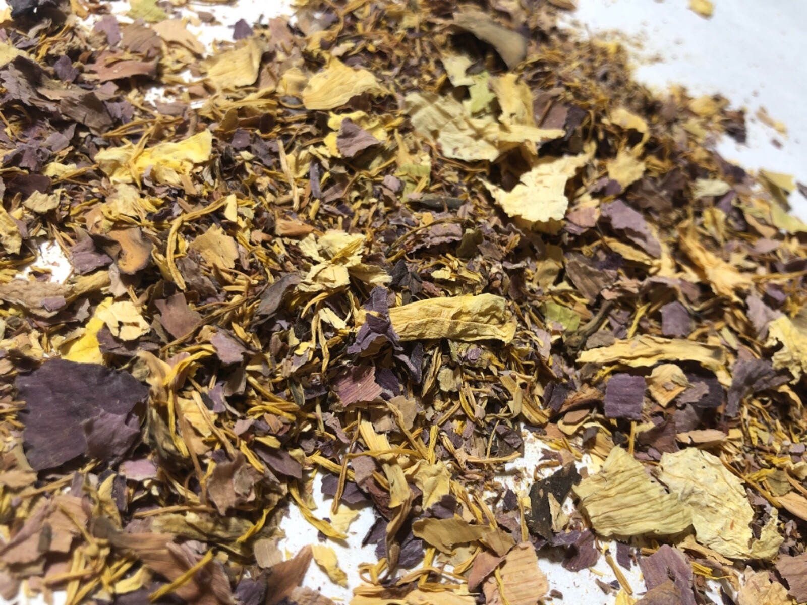 White & Pink Lotus Blend Flowers Thailand Grown Natural Botanical Herbs