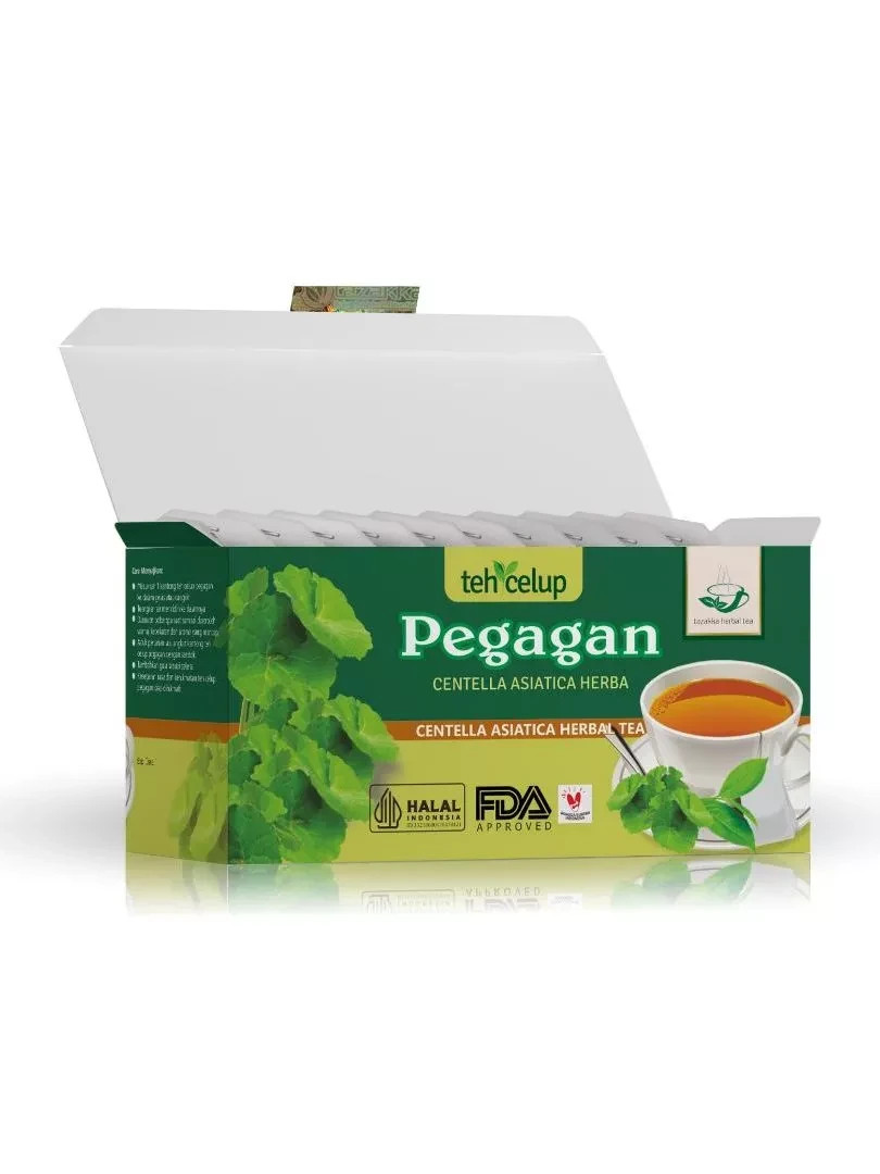 Gotu Kola Centella Asiatica Dried Leaf Tea Bags 20 Bags Natural Herbal Drink