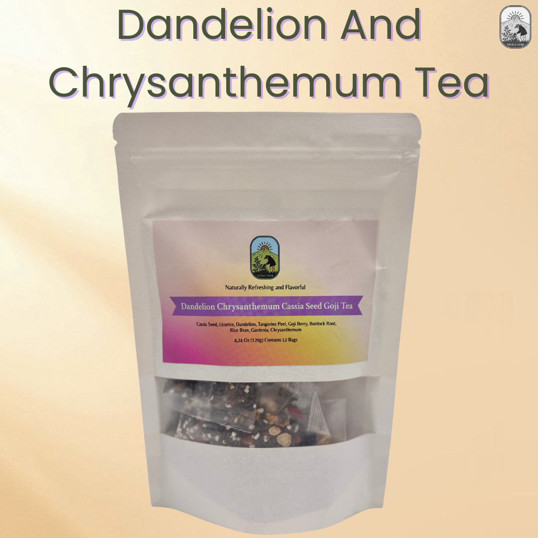 Dandelion Wolfberry Tea 120g Caffeine Free Detox Liver Kidney Support Blend
