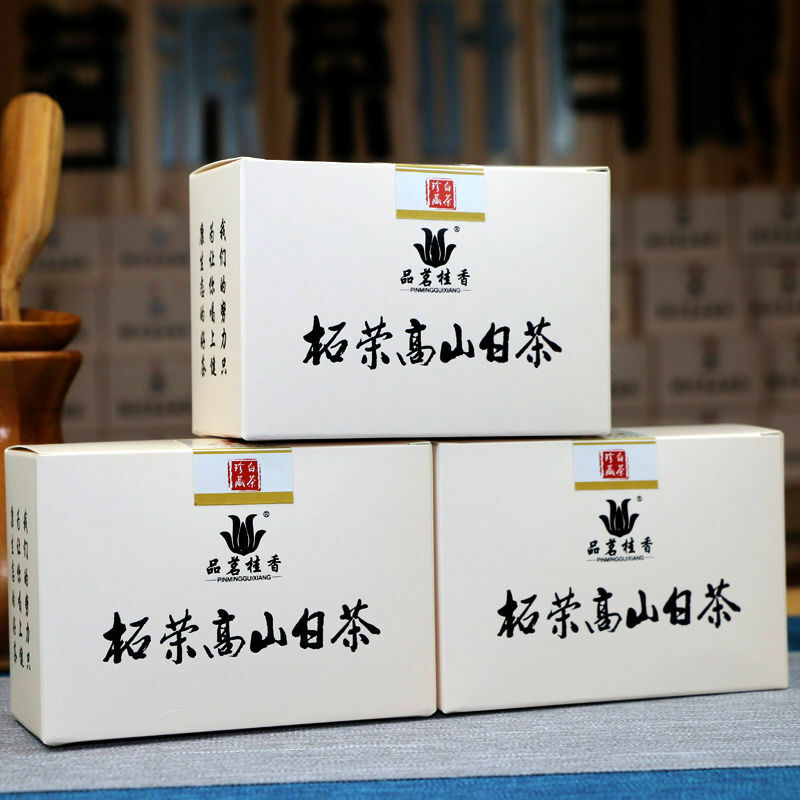 Fuding White Tea White Peony Bai Mu Dan Biscuit Small Square Brick Tea 100g