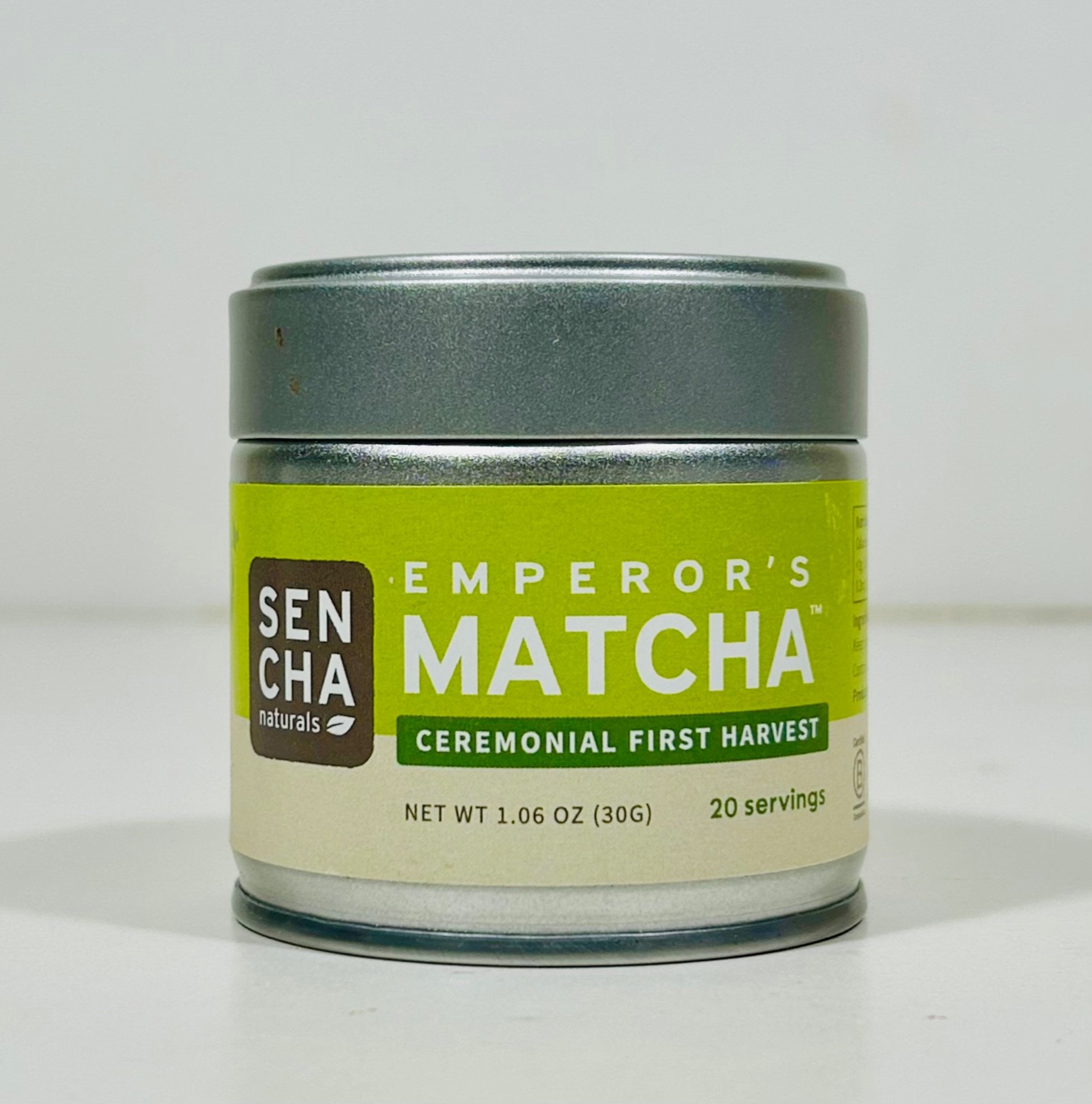 SENCHA Emperor’s MATCHA Ceremonial First Harvest, 20 Servings, 1.06 oz, 2028
