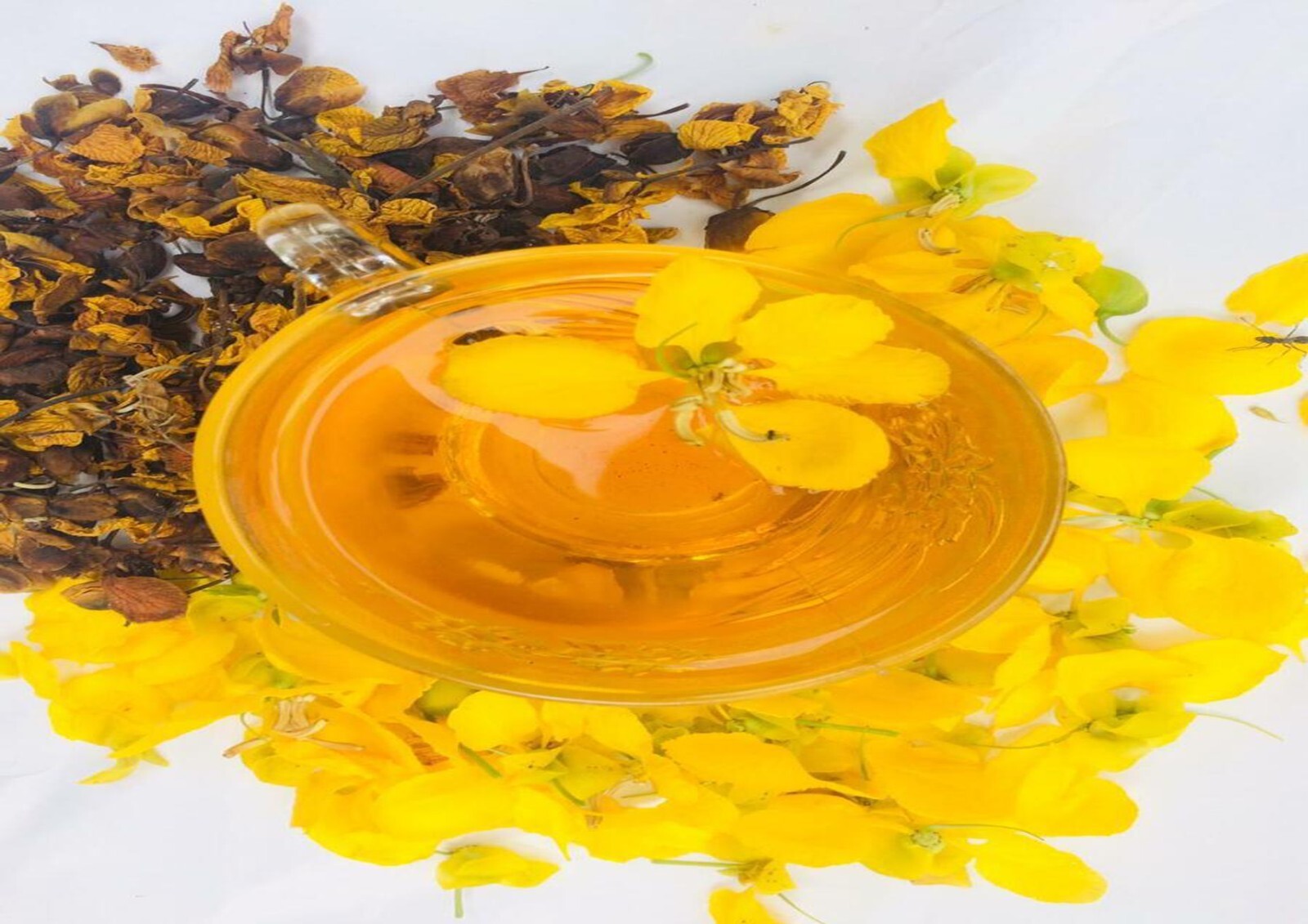 Ceylon Natural Dried Ranawara Flower Ayurvedic Tea 100% Herbal Drink Avarampoo