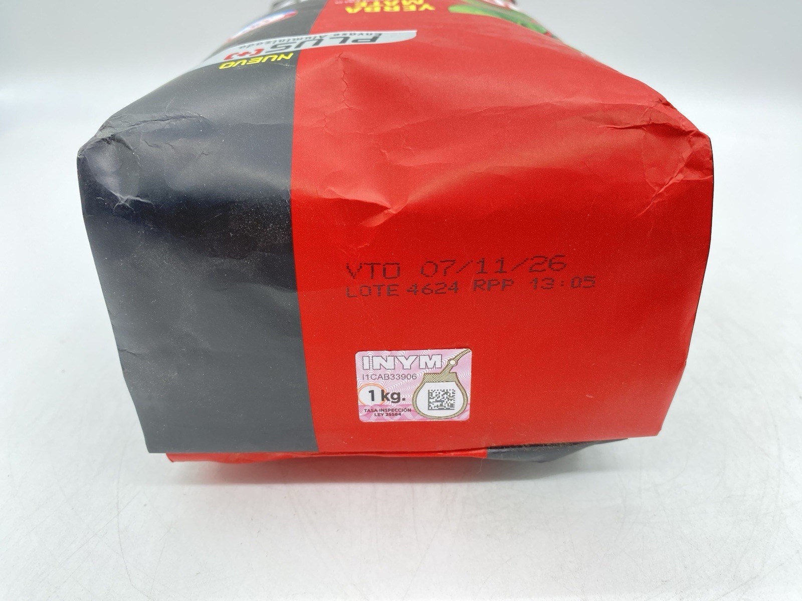 Yerba Mate Tea 2.2 lbs 1 kilo BB:07/26