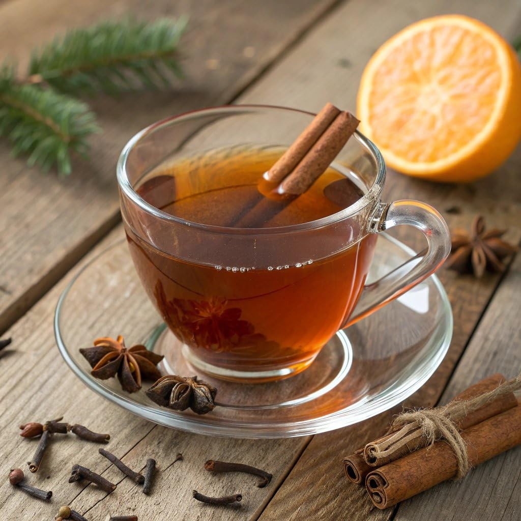 Harney and Sons Hot Cinnamon Spice Black Tea with Clove & Orange – 50 Bags