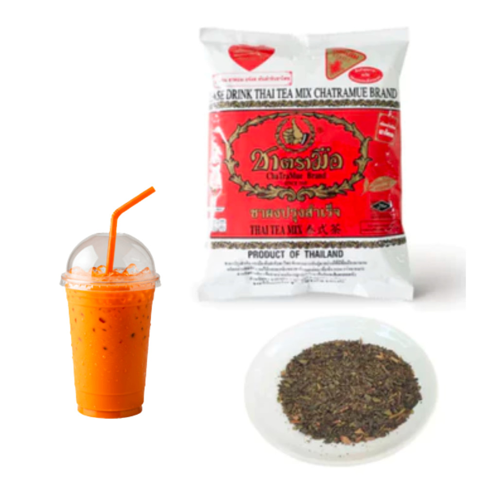 Thai Tea Mix Cha Tra Mue Brand Original Thai Tea Mix from Thailand Set Of 2 400g