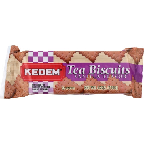 Tea Biscuit Vanilla 4.2 Oz(Case Of 24) By Kedem