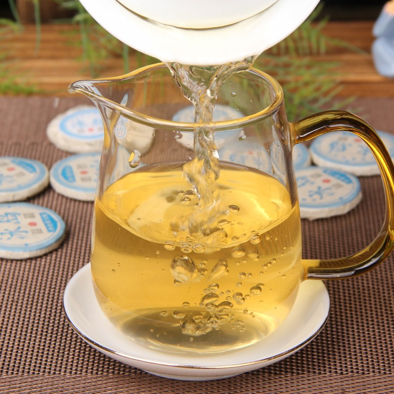 500g Iceland Raw Tea Yunnan Pu’er Tea Bulk Portable Mini Tea Cake