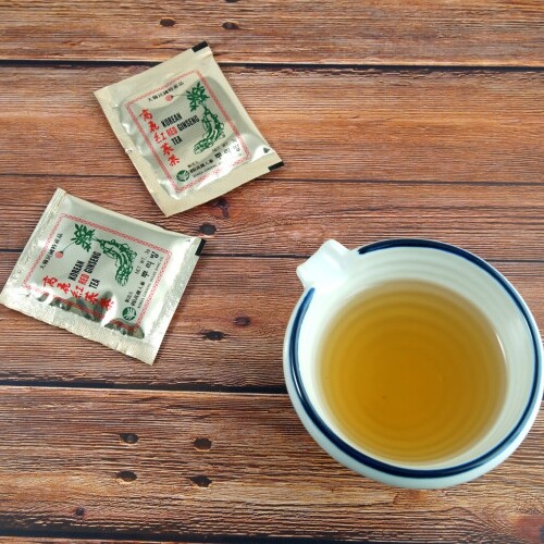Korean No.1 Red Ginseng Mild Instant Tea Bag Pack 100 Packets Made in korea NEW