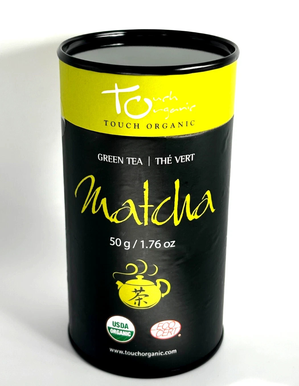 Touch Organic: Matcha Green Tea the Vert powder, 50g/1.76oz, China Exp. 06/2027