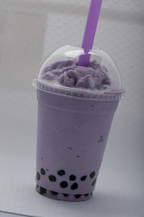 Premium TARO COCONUT Powder Boba Bubble Tea Tapioca Pearl Smoothie Slushy 12 oz