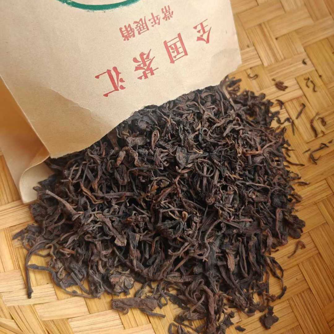 Premium 1990s Aged Ripe Puerh Tea Loose Leaf, Pure Kunming Dry Storage, 250g