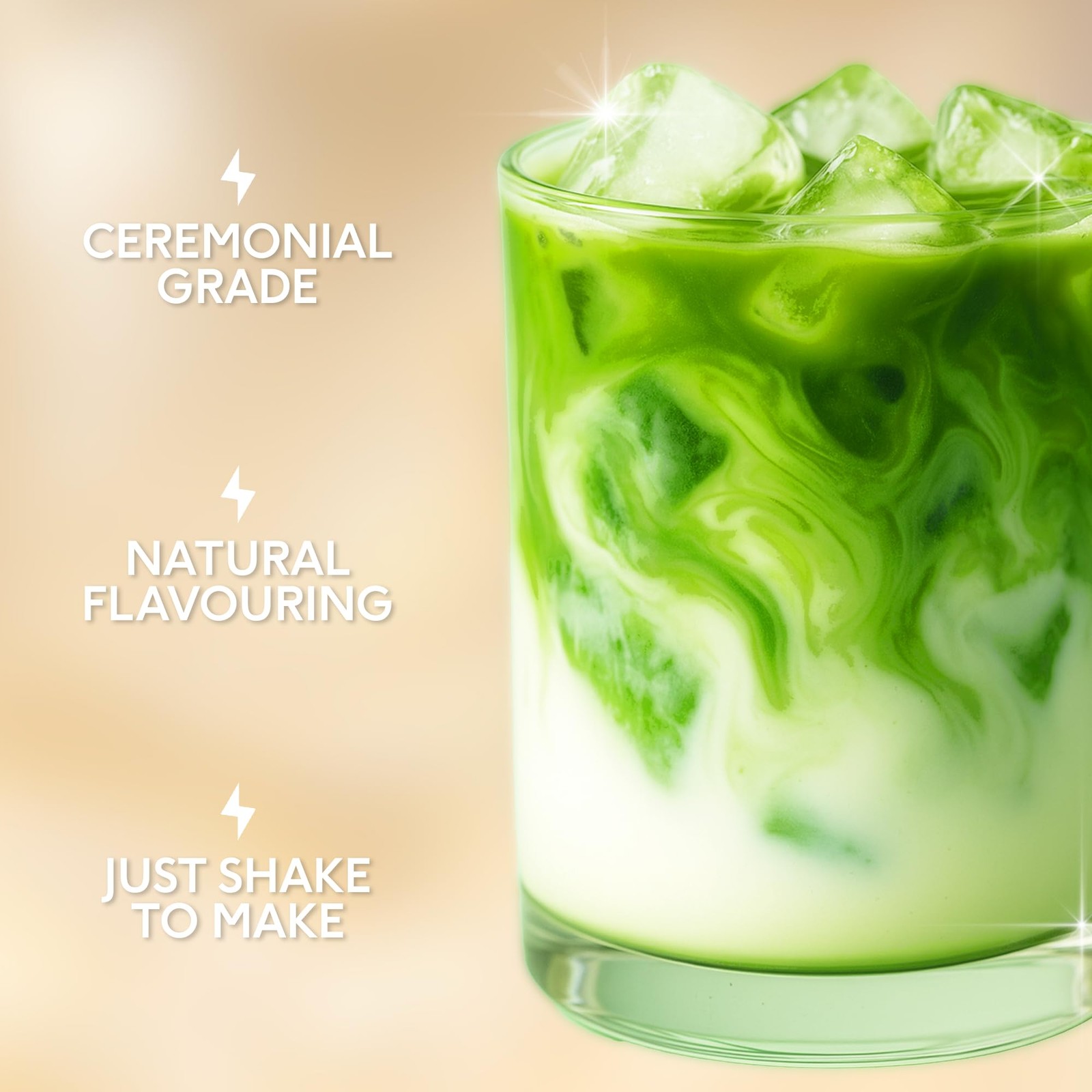 Perfect Ted Matcha Powder | Vanilla Bean Flavor 75g |