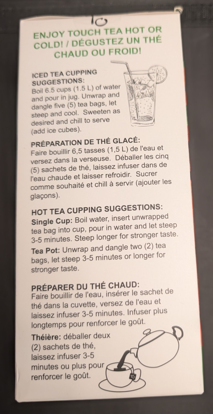 Touch Organic Strawberry Mint Green Tea 40 Tea Bags Best By 06/13/2027