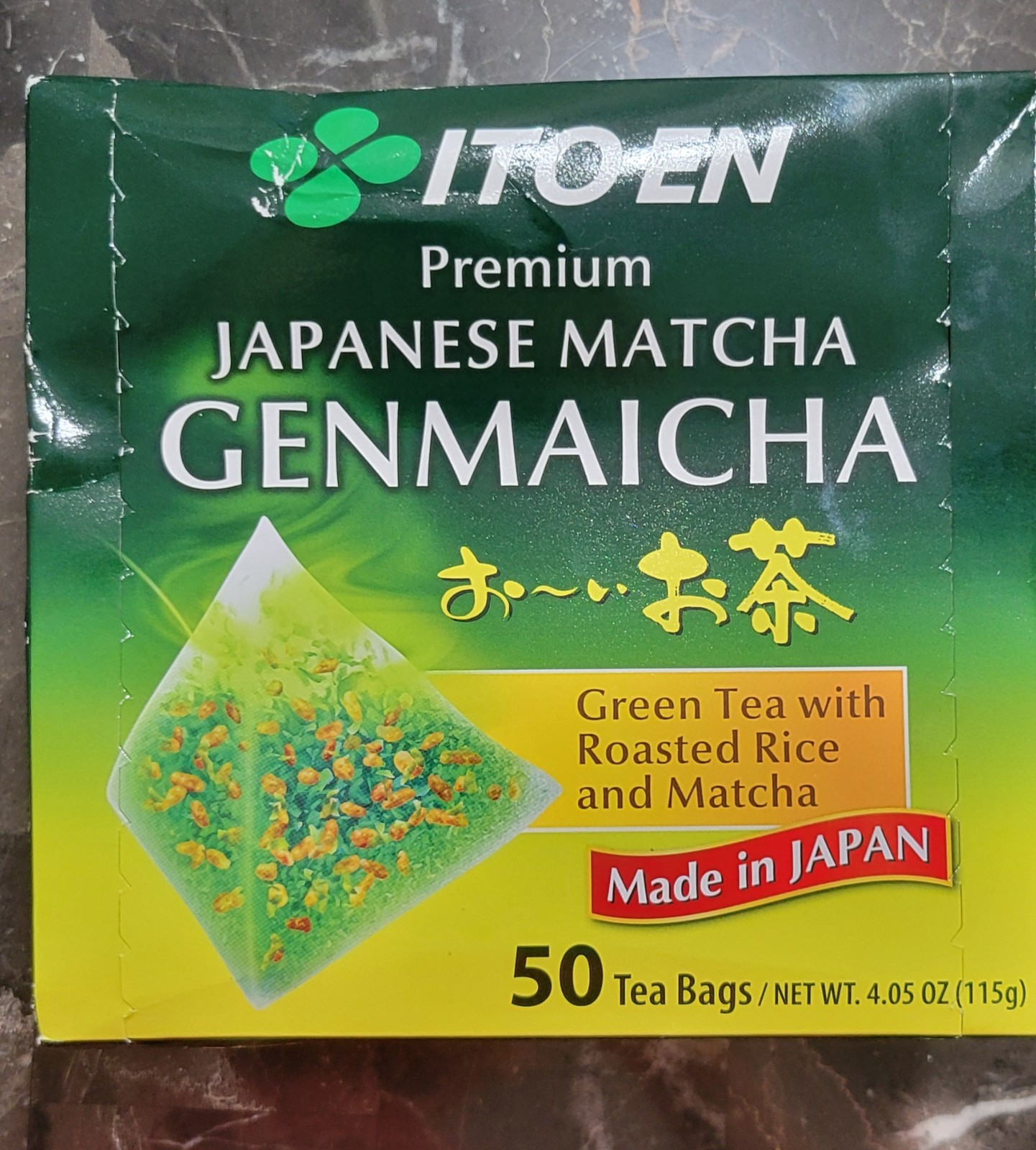 ITO EN Premium Japanese Matcha Genmaicha 50 bags