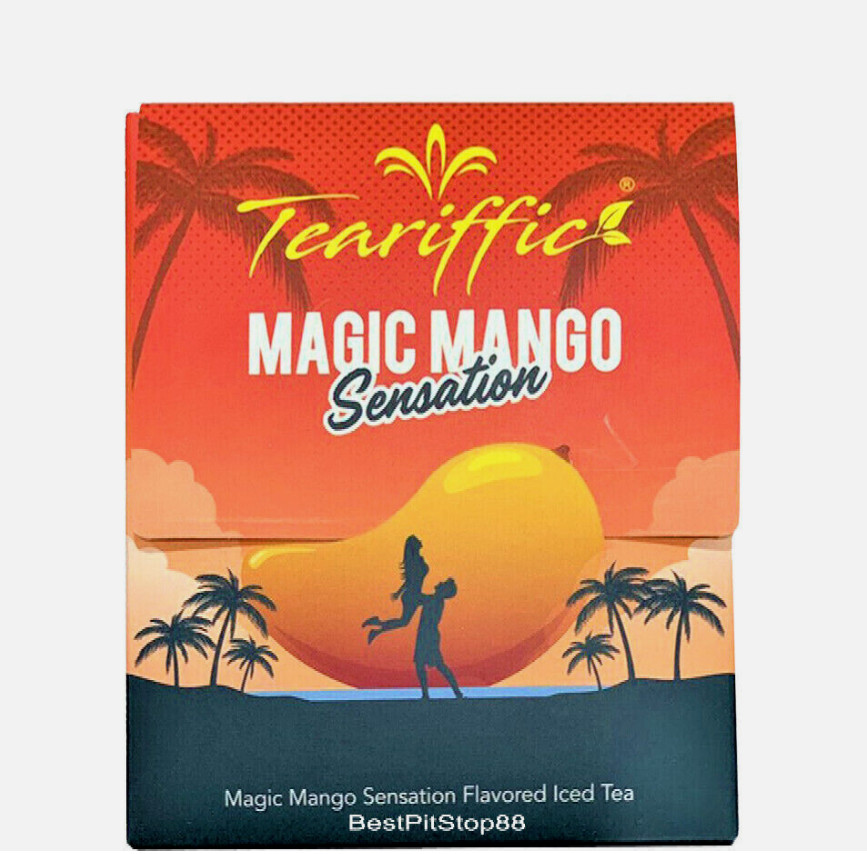 1 X Teariffic Magic Mango Sensation Sexual Men Herb Energy Coffee (12 Sachets)