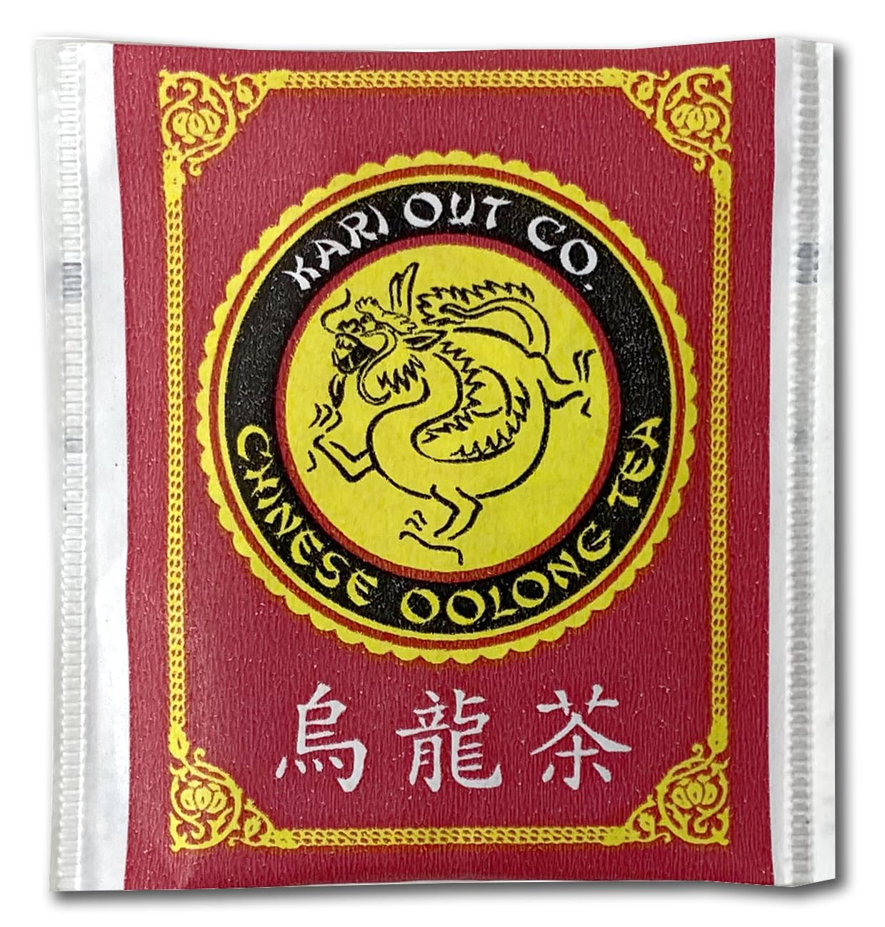 Crait Kari Out Chinese Restaurant Tea Individually Wrapped Oolong Tea Bags, Chin