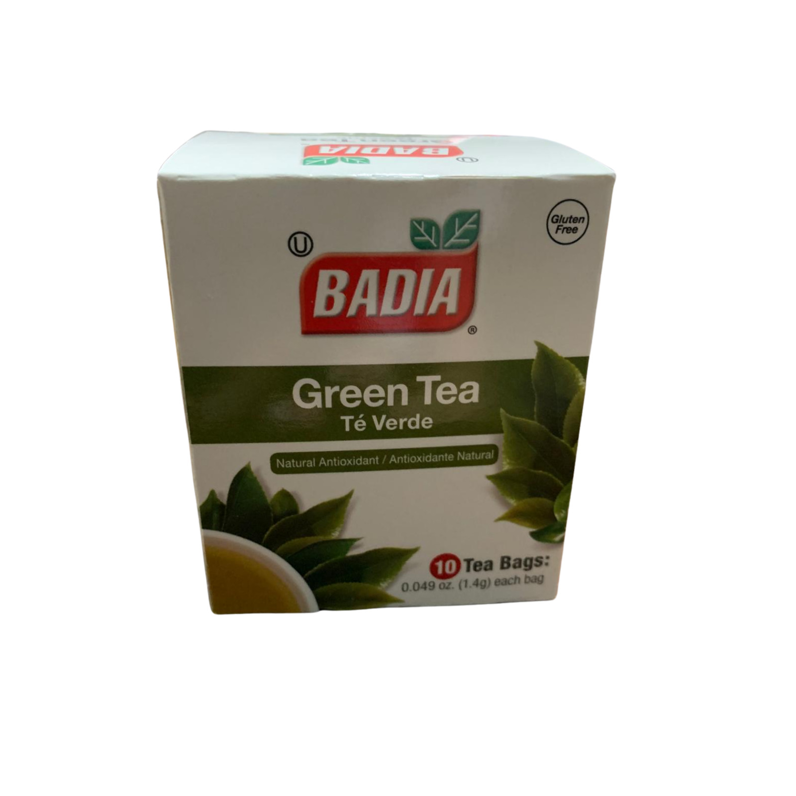 Badia Green Tea 10 Tea Bags Gluten Free Herbal Tea Natural Antioxidant
