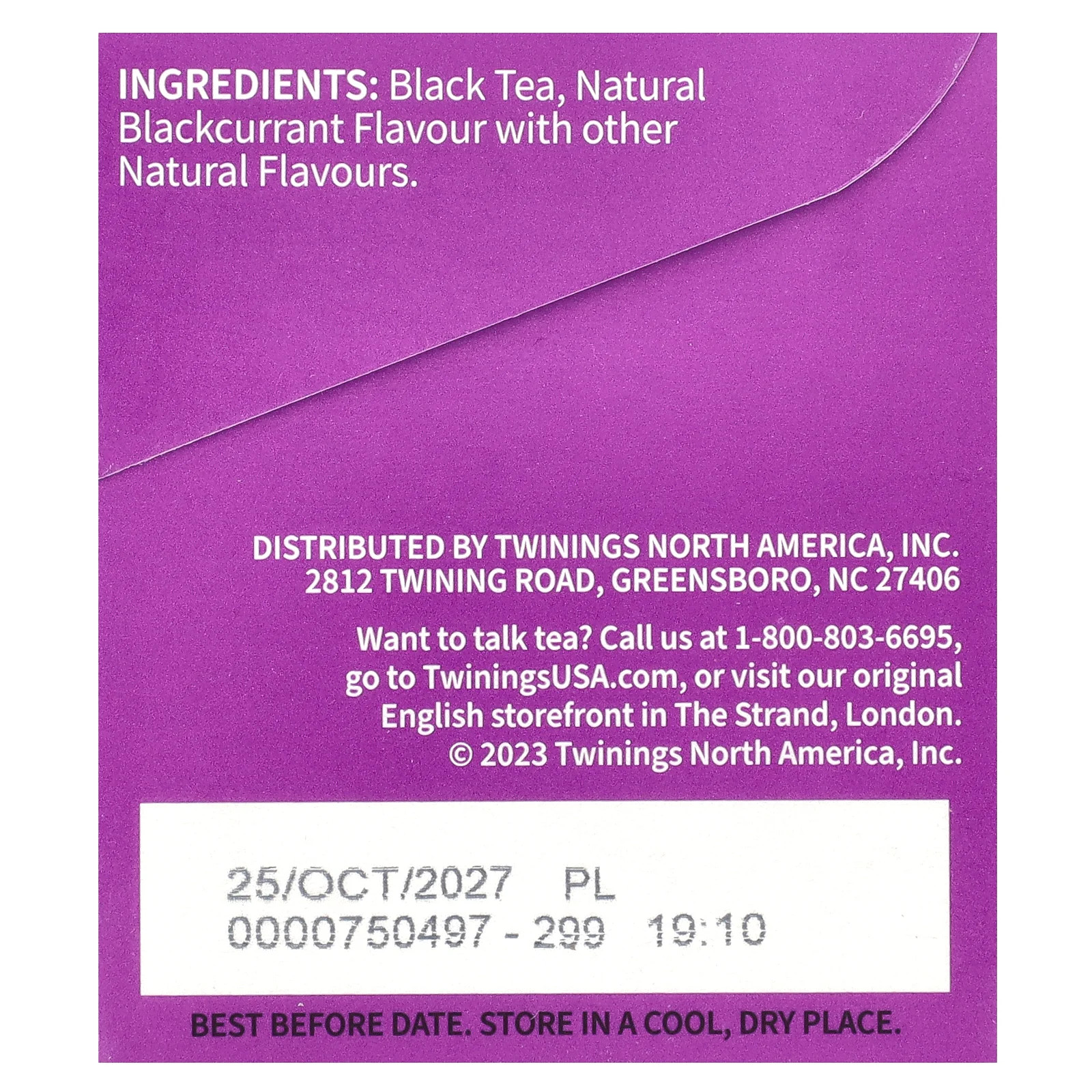 Premium Black Tea, Blackcurrant Breeze, 20 Tea Bags, 1.41 oz (40 g)
