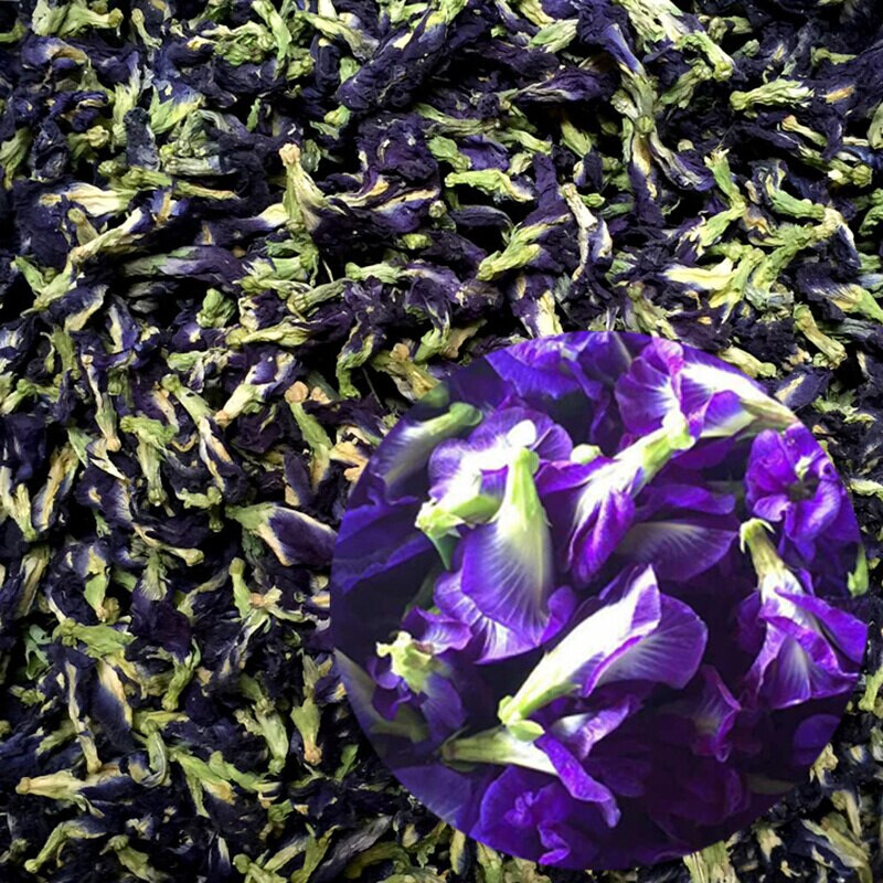 Nature Herbal Blue Butterfly-Pea Beauty Detox Natural Colorants dyeing drink