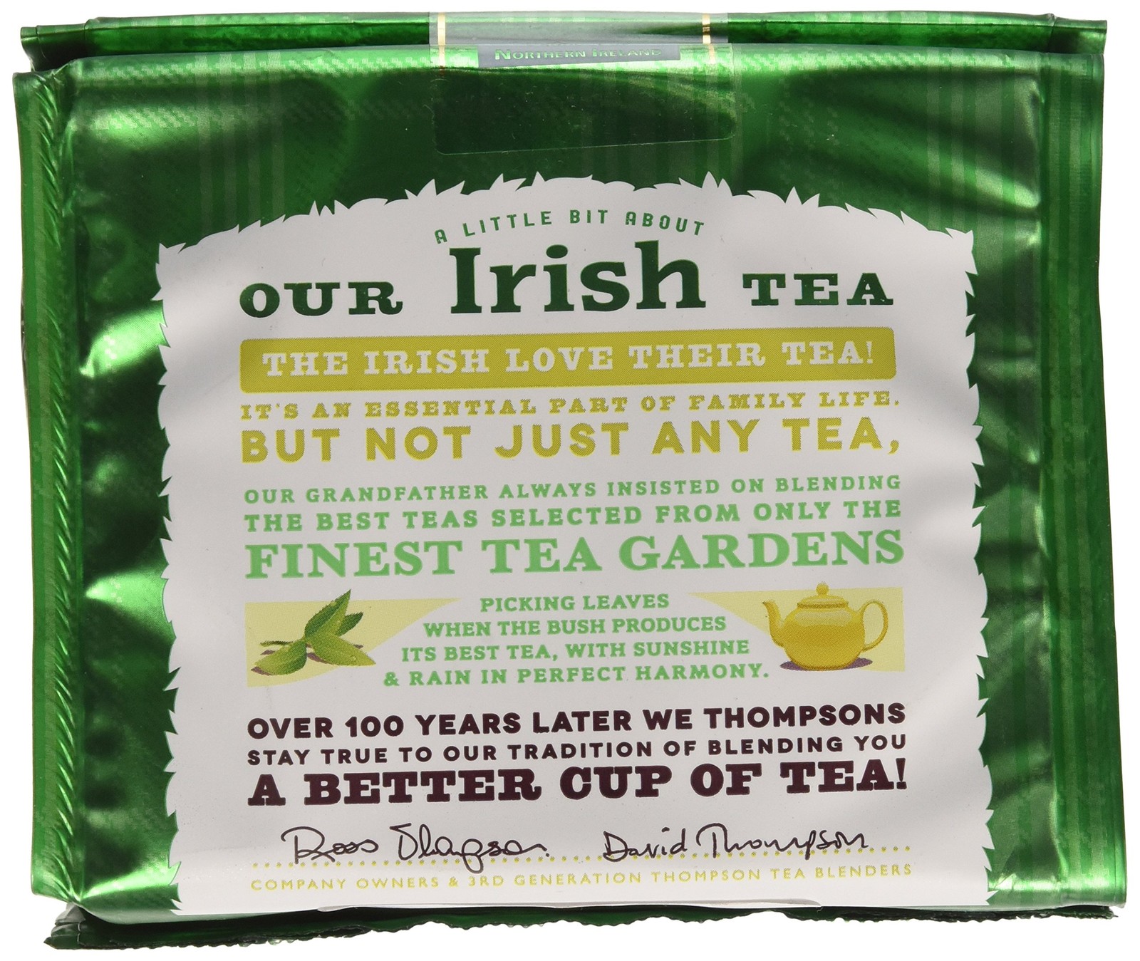 Thompson’s Irish Breakfast 80 teabags (8.82oz) x 1 pack