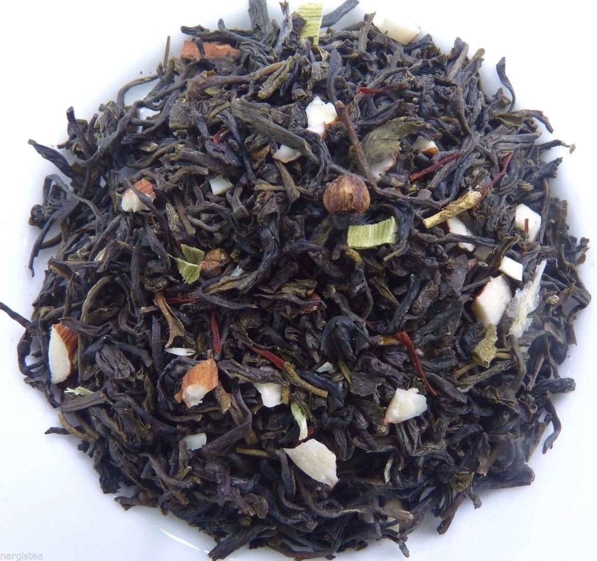 Kashmiri Kahwa Green Tea Loose Leaf Pure Spiced Blend Refreshing Healthy Herbal