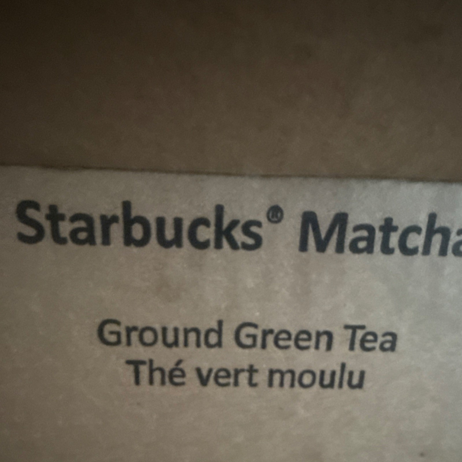 Starbucks Matcha Green Tea Powder