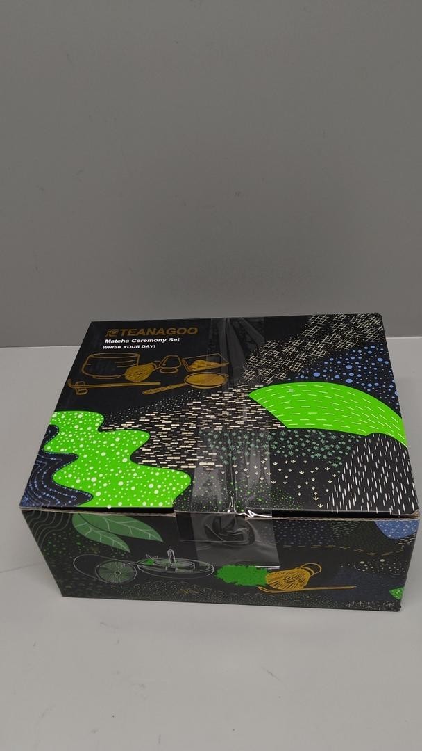 TEANAGOO Matcha Whisk Set Black,7 Pcs Matcha Set,Matcha Kit for Ceremony,Matcha