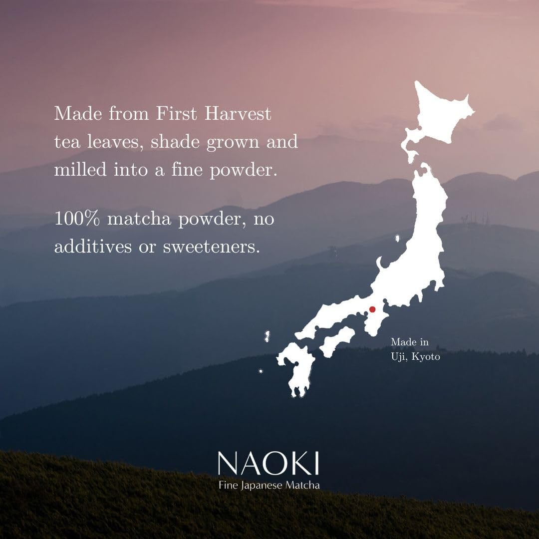 Naoki Matcha Superior Ceremonial Blend – Authentic Japanese First Harvest Ceremo
