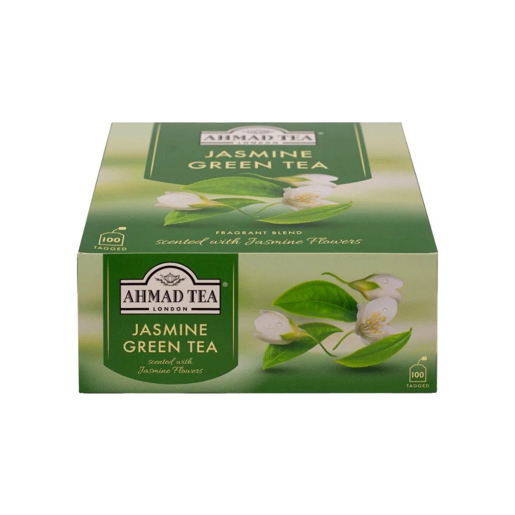 Green Tea Jasmine Ahmad Tea Bags (100 x 2 Teabags) Halal Certified