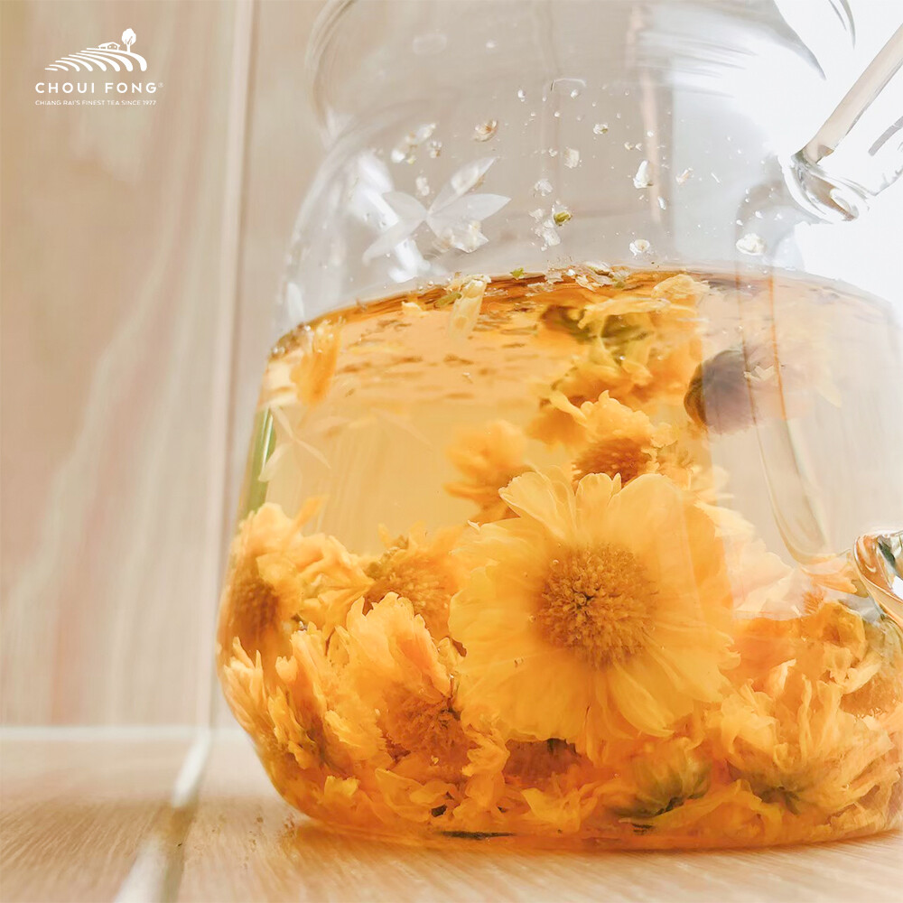 CHOUI FONG 100% Organic Dried Chrysanthemum Flower Tea 50g Product of Thailand