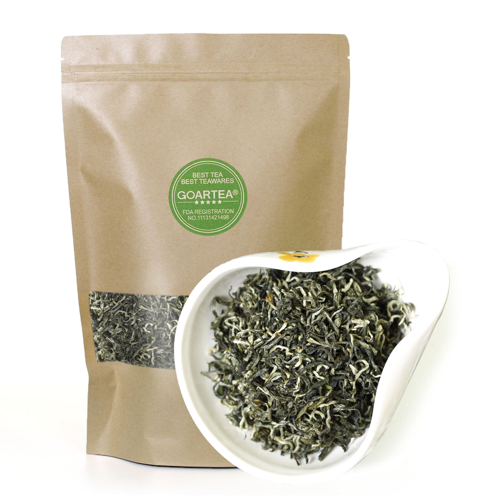 GOARTEA Nonpareil Supreme Suzhou Biluochun Green Tea Spring Chinese Pi lo Chun
