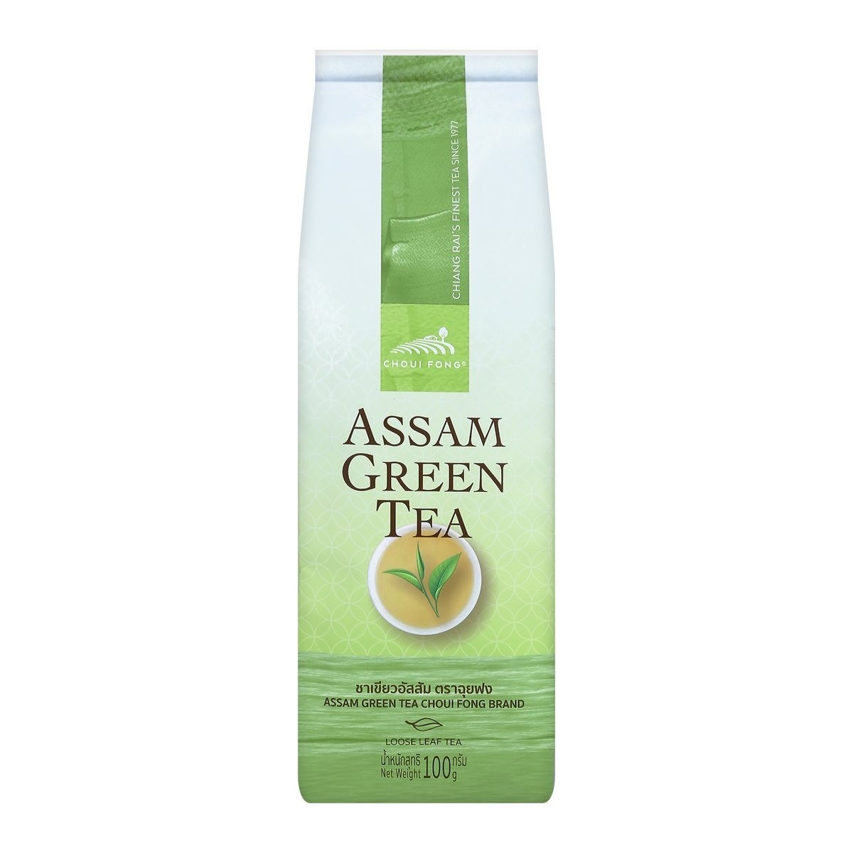 2x Choui Fong Assam Green Tea 100g – Bright and Mild Green Tea