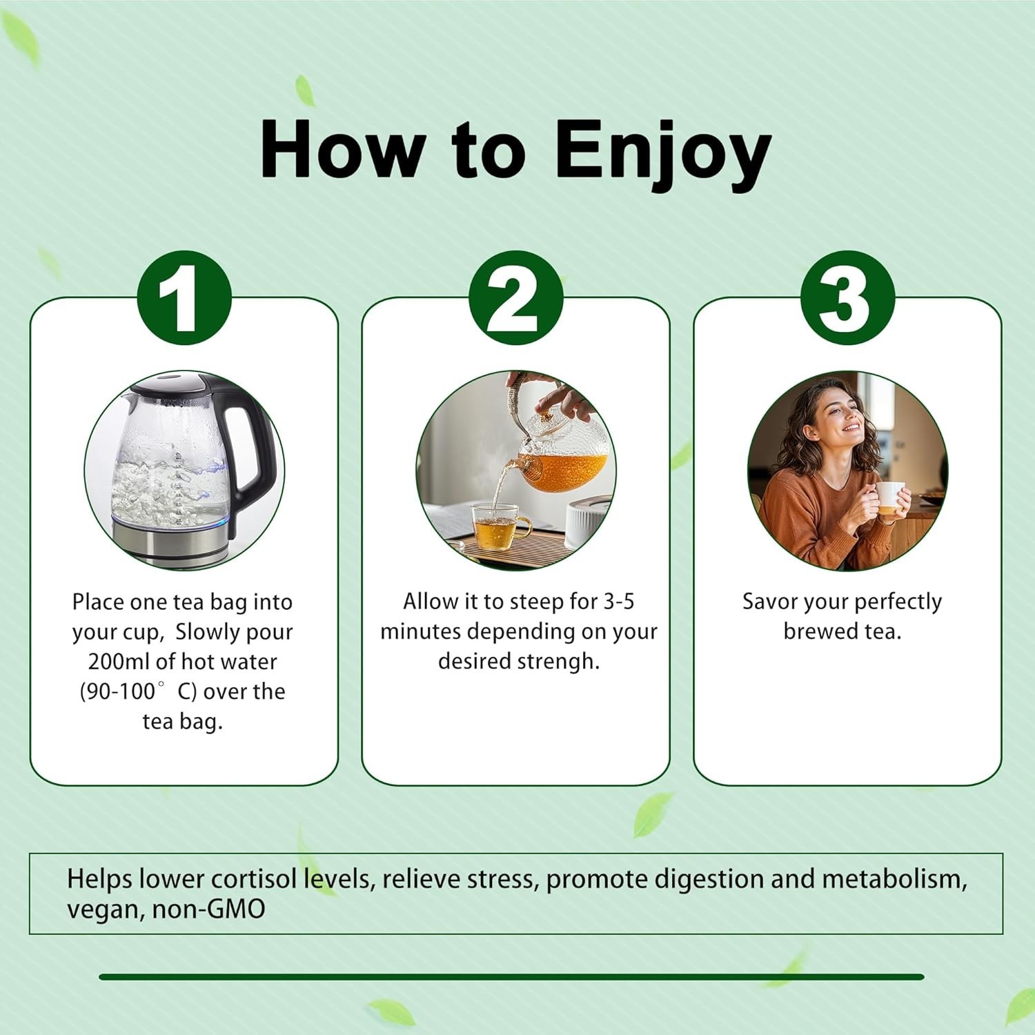 PiPi Tea Organic Oolong Bags – Whole Leaf, 20 (4g Each)