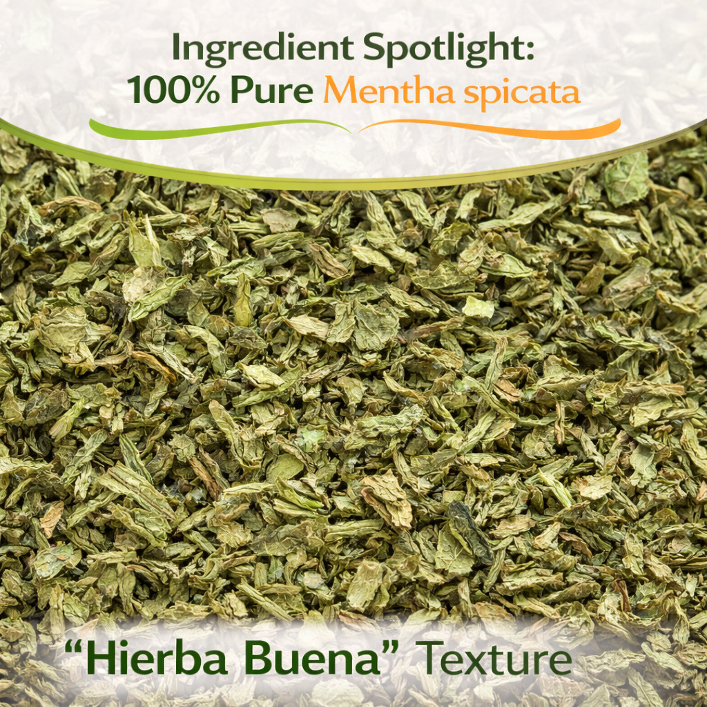 Spearmint Herbal Tea – 4 oz (113g) – Dried Mentha Spicata Leaves – Caffeine-Free