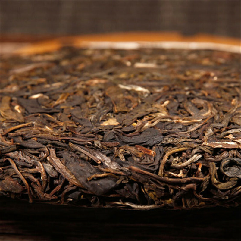 357g Organic Yunnan Puerh Tea Cake Sheng Menghai Green Natural Herbal Detox