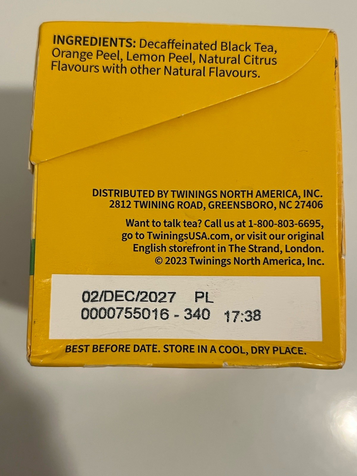Twinings Lady Grey Decaffeinated Black Tea (180 Tea Bags) Exp 12/2026& Some 2027