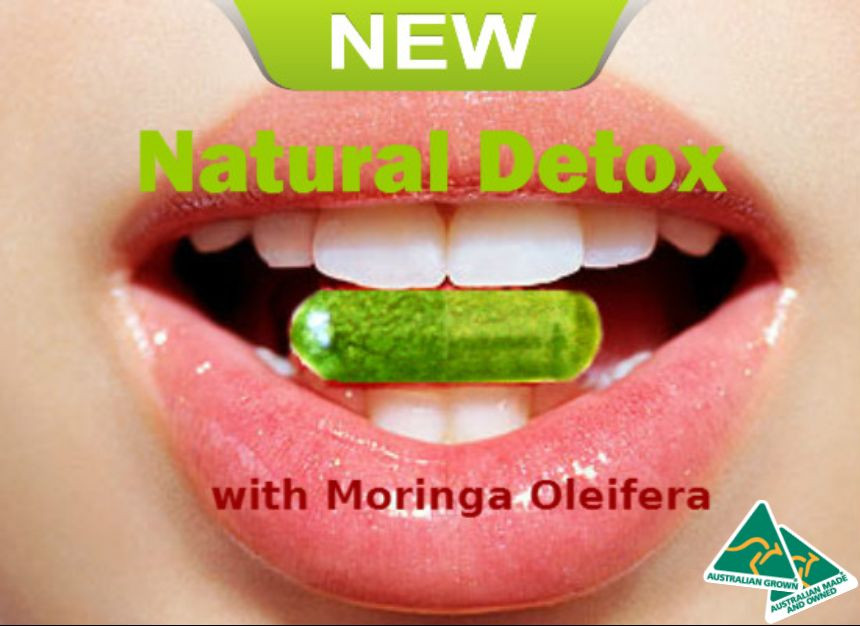BIO Moringa Oleifera Veggie Capsules 3 x 100 Natural Detox Vitamin Boost