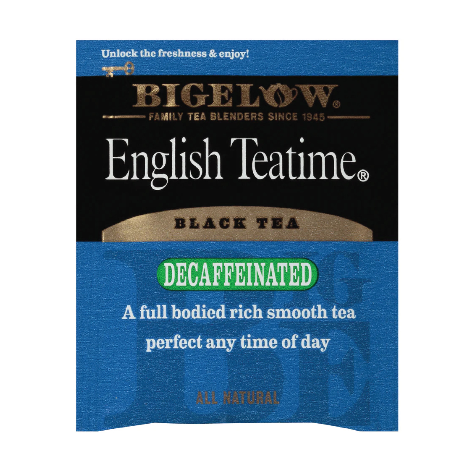 6x Boxes Bigelow English Teatime Decaffeinated Black Tea | 20 Per Box | 1.41oz