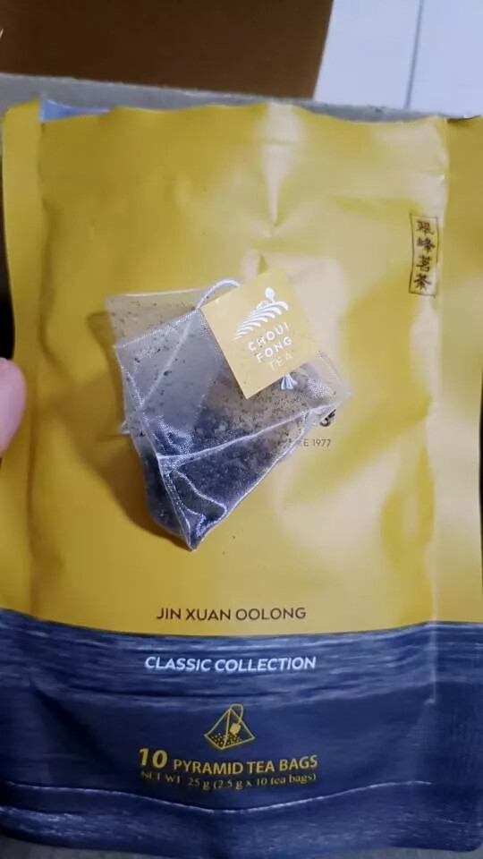 CHOUI FONG Jin Xuan Oolong Tea 25 g (2.5 g x 10 Bag) Product of Thailand