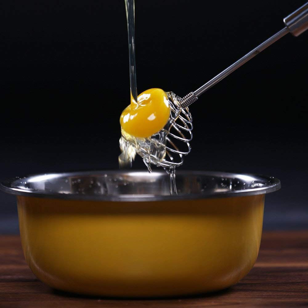 TAFOND Whisk, Stainless Steel Spring Balloon Silver