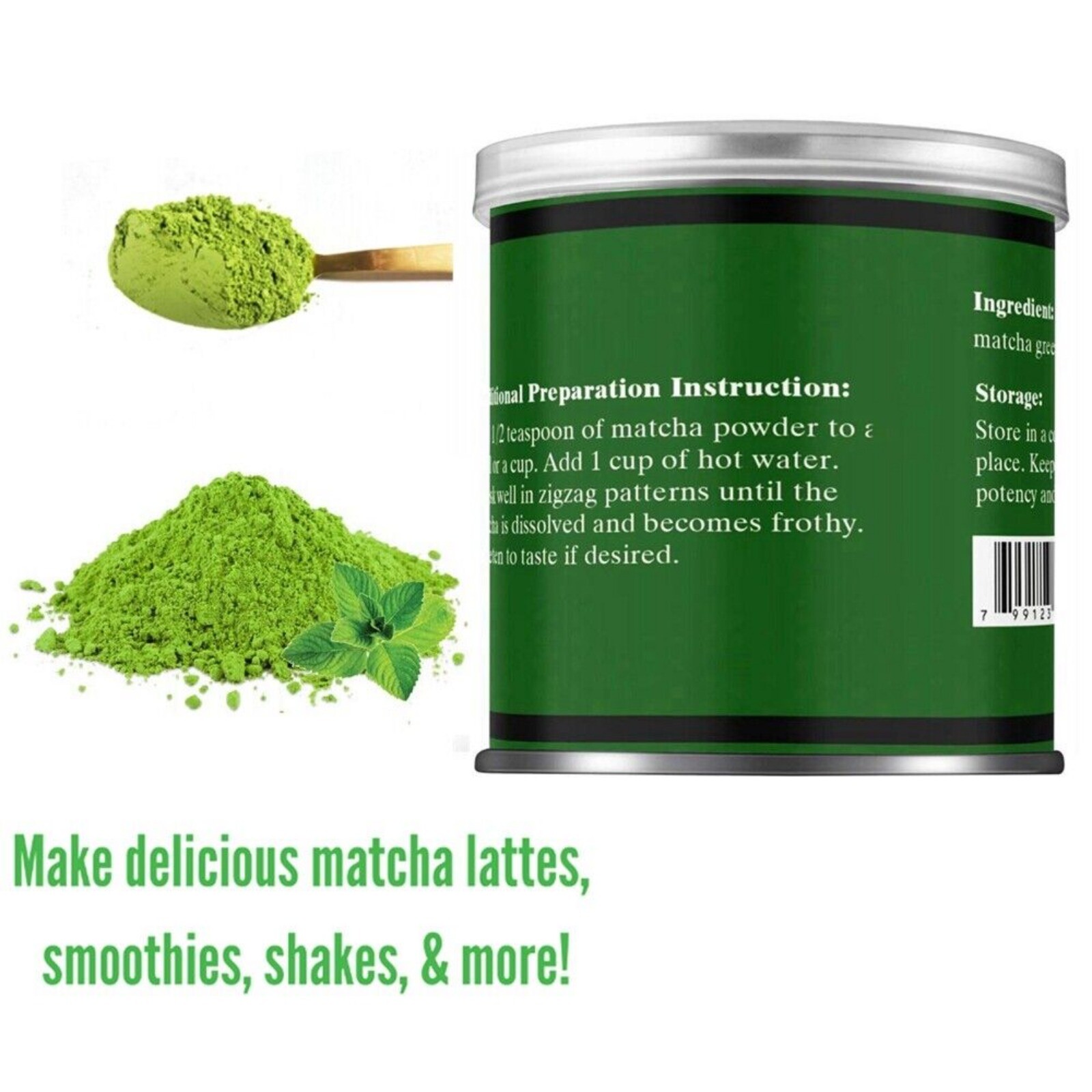 🍵GMA 100% Organic Matcha Green Tea Powder Pure Japanese Culinary Grade 70 Grams
