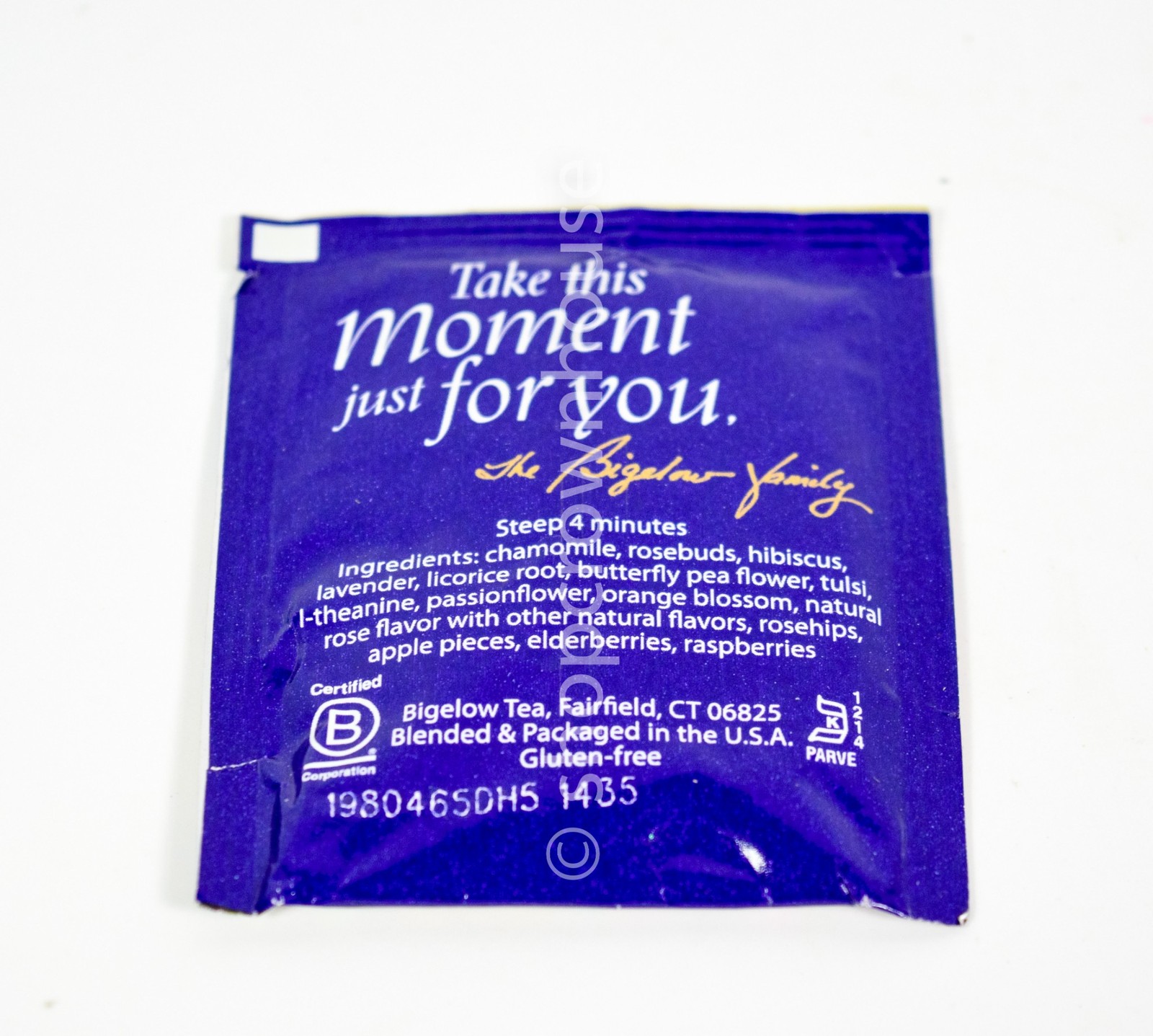 36 Whispering Wildflowers™ Herbal Tea plus L-Theanine Tea Bag Pouch