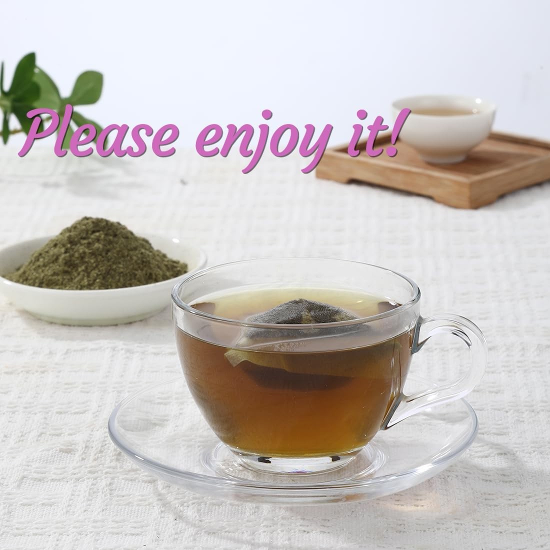 60 Premium Red Clover Tea Bags, Made with 100% Natural Red Clover Flowers & Herb