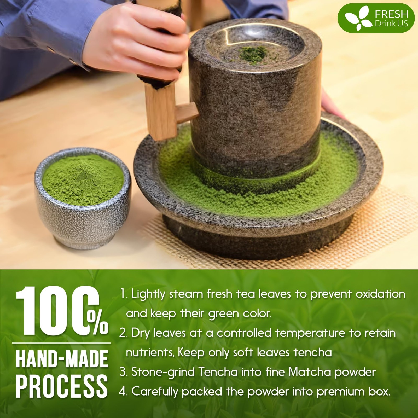 , Organic 1.5 oz Luxury Ceremonial Grade Matcha | USDA – Premium Japanese Gre…